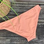 l*space L* Peach Estelle cutout side Bikini Swim Bottoms M Photo 3