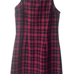 No Boundaries  Y2k 2000s Size M Vtg Pink‎ Plaid Emo Skater Punk Above Knee Dress Photo 0