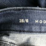 Loft Ann Taylor  Modern Kick Crop Blue Jeans Size 6 Photo 3