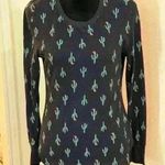 Old Navy  Cactus Print Thermal Top Photo 0