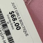 POL  Light Pink Sleeveless Textured Ruffle Hem Babydoll Dress, Size Medium Photo 9