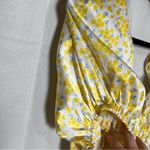 For Love & Lemons NWT  Daffodil X Victoria’s Secret Mini Dress Yellow Floral S Photo 4