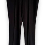 Sag Harbor  Womens Pants Sz 8 Black Gold Chain Pull‎ On Dress Scuba Crepe NEW Photo 0