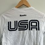 Roots Torino Winter Olympics USA  team cotton longsleeve shirt HTF medium Photo 4