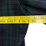 Le Suit  Petite Plaid Skirt 2 piece Suit Green Blue Black Size 8P Preppy Classic Photo 11