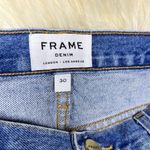 frame denim le mini distressed skirt sz 30 Photo 2