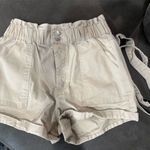 Refuge Women's Tan Cargo Shorts Photo 0