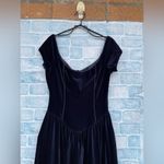 Laura Ashley Vintage Velvet Dress Size 6 Deadstock Photo 1
