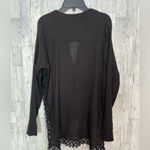 Lovestitch  Women’s The Eyelet Tunic    lightweight sheer blouse 100% cotton SZ M Photo 9