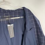 French Connection  Windowpane Double Breasted Blazer  
Size Small Photo 7