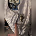 Moshita Couture Lavender And Silver Metallic Skirt Suit Size 16 Purple Photo 2