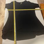 Comfy USA Tunic Top Women Large Black Long Sleeve Button Cuff High Low Lagenlook Photo 1