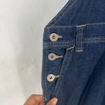 Dickies  Relaxed Fit Bib Overalls Womens Small Blue Denim Cotton Straight Leg Photo 4