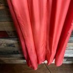 BCBGMAXAZRIA  Coral/Pink Strapless‎ Maxi Dress Size 4 Photo 6