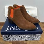 J. McLaughlin  Ashlyn Boot 8.5 Brown Leather Suede Ankle NEW $298 Toasted Coconut Photo 2