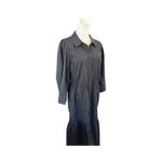 Ellen Tracy Black Cotton Midi Tier Dress Women’s Size Large NWT Minimalist Photo 3