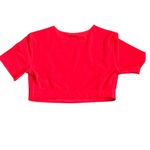 YITTY  by Lizzo Mesh Me Smoothing Crop Top Pink Women's Medium Athleisure Photo 2