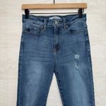 Kancan Women's Medium Wash High Rise Distressed Ankle Skinny Jeans Blue Size undefined Photo 2