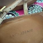 Isaac Mizrahi GUC Cognac & Leopard Thong Sandals! Photo 3