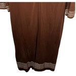 Vintage‎ I.Magnin Zip Robe Brown Size L Photo 2