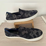 Rothy's The Original Slip On Knit Sneaker Washable Grey Black Camo Size 10 Photo 1