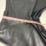 Princess Polly Zyaire Mid Rise Faux Leather Pants Black Size 4 Photo 9