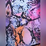 Bar III Multicolor Snake Print Women's Top size XL Photo 5