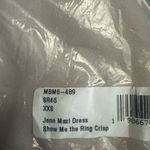 Show Me Your Mumu Jenn Maxi Dress in Cream Show Me the Ring Crisp Size XXS Photo 12