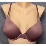 Victoria's Secret Pink Wear Everywhere T-Shirt Bra Size 32D Push Up Bra Mauve Photo 0