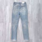 Tinseltown NWT High Rise Mom Jeans Frayed Hem 5/27 Photo 4