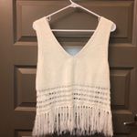 Line and Dot Revolve  Crochet Knit Top Photo 0