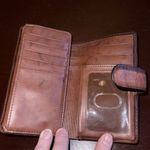 Buxton Vintage Top Grain Cowhide Leather Wallet In Warm Brown Photo 1