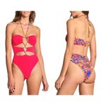 Maaji Amazonas Savage Cutout Reversible One-Piece Swimsuit Size Small Photo 2