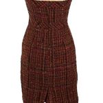 Trina Turk adorable strapless tweed dress! In brand new condition! ❤️🤎 Photo 9
