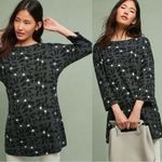 Anthropologie Vintage Field Flower Floral Sarina Swing Tunic Sweater Large Photo 1