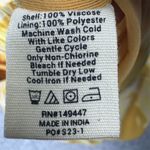 The Normal Brand Women's Pleated Yellow Floral Wide Photo 7