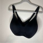 Torrid  curve black lace crossed back wire free lightly lined everyday bra 44DDD Photo 7