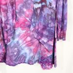 White House | Black Market  Small Shrug Handmade Tie Dye Cardigan Purple‎ Pink 1305 Photo 6
