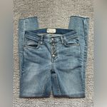 Free People  Blue Cropped Skinny jean Photo 0