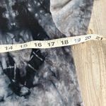 Bailey blue  Black and Gray Tie-Dye Short Sleeve Tee Photo 5