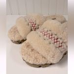 UGG Cozy
®
Women's Cozetta Braid Slip-On Sandals Sherpa embroidered $130 8 spring Photo 2