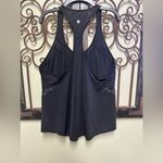 Zella  black athletic racer back tank top Photo 1
