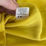 Lovers + Friends Revolve  Karen One Shoulder Yellow Satin Bow Mini Dress Medium Photo 8