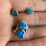 Sterling Silver Earrings With Ring Photo 0