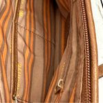 Etienne Aigner  Yellow Brown Linen Crossbody Shoulder Bag Y2K Fall Harvest Gold Photo 1