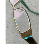 Michael Stars  Eyeglasses Trendy Cocoa Mint Women 48-13-135 Frames ONLY blue Photo 10