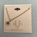 Ava Nadri 18kt. Gold Plated Brass Smiley Face Pendant Necklace, New w/Tag Photo 2