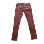 Rock Revival  Cadee Straight Leg Ankle Jeans in Rose/Pink, Sz 28 Photo 3