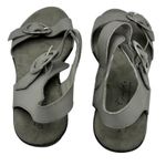 HELLE COMFORT Gray Faye Sandals Size 6.5/7 EU Size 37 Photo 2