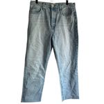 Favorite Daughter Otto High‎ Rise Boyfriend Jeans Telluride Light Wash 31 Blue Photo 4